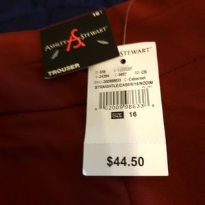 Burgundy Dress Slacks